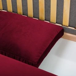 Jack & Alice Schlafsofa Latina XX - Samt - Rot - Breite: 185 cm 21 Jack & Alice Schlafsofa Latina XX - Samt - Rot - Breite: 185 cm -WOHNZIMMERMÖBEL Verkäufe 1000188966 191203 11543700395 DETAILS P000000001000188966