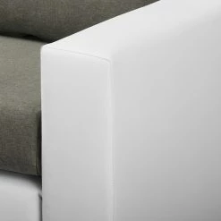 Fredriks Schlafsofa Latina XXI - Kunstleder / Flachgewebe - Weiß / Grau - Breite: 150 cm -WOHNZIMMERMÖBEL Verkäufe 1000188969 191203 11543700431 DETAILS P000000001000188969
