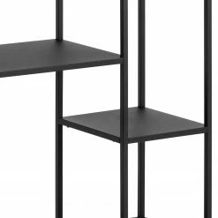 Norrwood Regal Cascavel II - Stahl - Schwarz -WOHNZIMMERMÖBEL Verkäufe 1000189227 220209 12152100050 DETAILS P000000001000189227