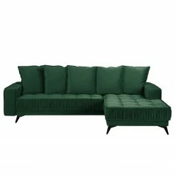 Jack & Alice Ecksofa Machado - Dunkelgrün - Longchair davorstehend rechts -WOHNZIMMERMÖBEL Verkäufe 1000189523 191011 18363200794 DETAILS P000000001000189523