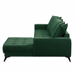 Jack & Alice Ecksofa Machado - Dunkelgrün - Longchair davorstehend rechts -WOHNZIMMERMÖBEL Verkäufe 1000189523 191011 18363200795 DETAILS P000000001000189523