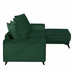 Jack & Alice Ecksofa Machado - Dunkelgrün - Longchair davorstehend rechts -WOHNZIMMERMÖBEL Verkäufe 1000189523 191011 18363200796 DETAILS P000000001000189523