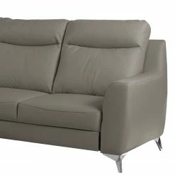 Loftscape Ecksofa Navarro - Echtleder / Kunstleder - Schlamm - Longchair davorstehend links - Keine Funktion -WOHNZIMMERMÖBEL Verkäufe 1000189559 191016 15023900027 DETAILS P000000001000189559