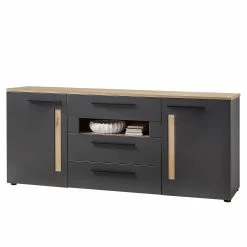 Red Living Sideboard Parolin - Dunkelgrau