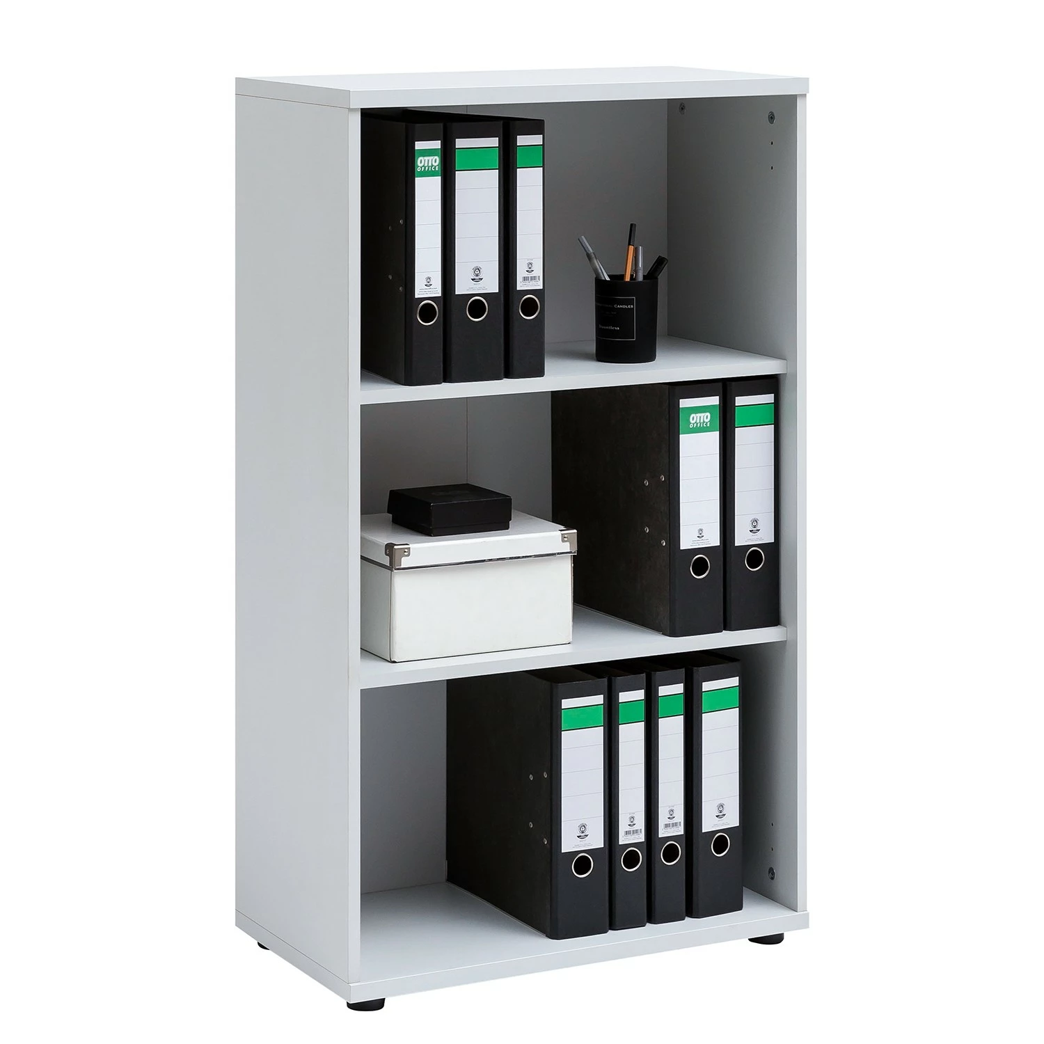 Furnitive Regal Buzy II - Hellgrau - Breite: 65 cm 4 Furnitive Regal Buzy II - Hellgrau - Breite: 65 cm – Bild 4