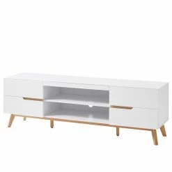 Mørteens Wohnkombination Tenabo II (4-teilig) - Matt Weiß / Asteiche -WOHNZIMMERMÖBEL Verkäufe 1000191376 200121 14363200015 DETAILS P000000001000191376