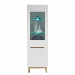 Mørteens Wohnkombination Tenabo II (4-teilig) - Matt Weiß / Asteiche -WOHNZIMMERMÖBEL Verkäufe 1000191376 200121 14363200020 DETAILS P000000001000191376