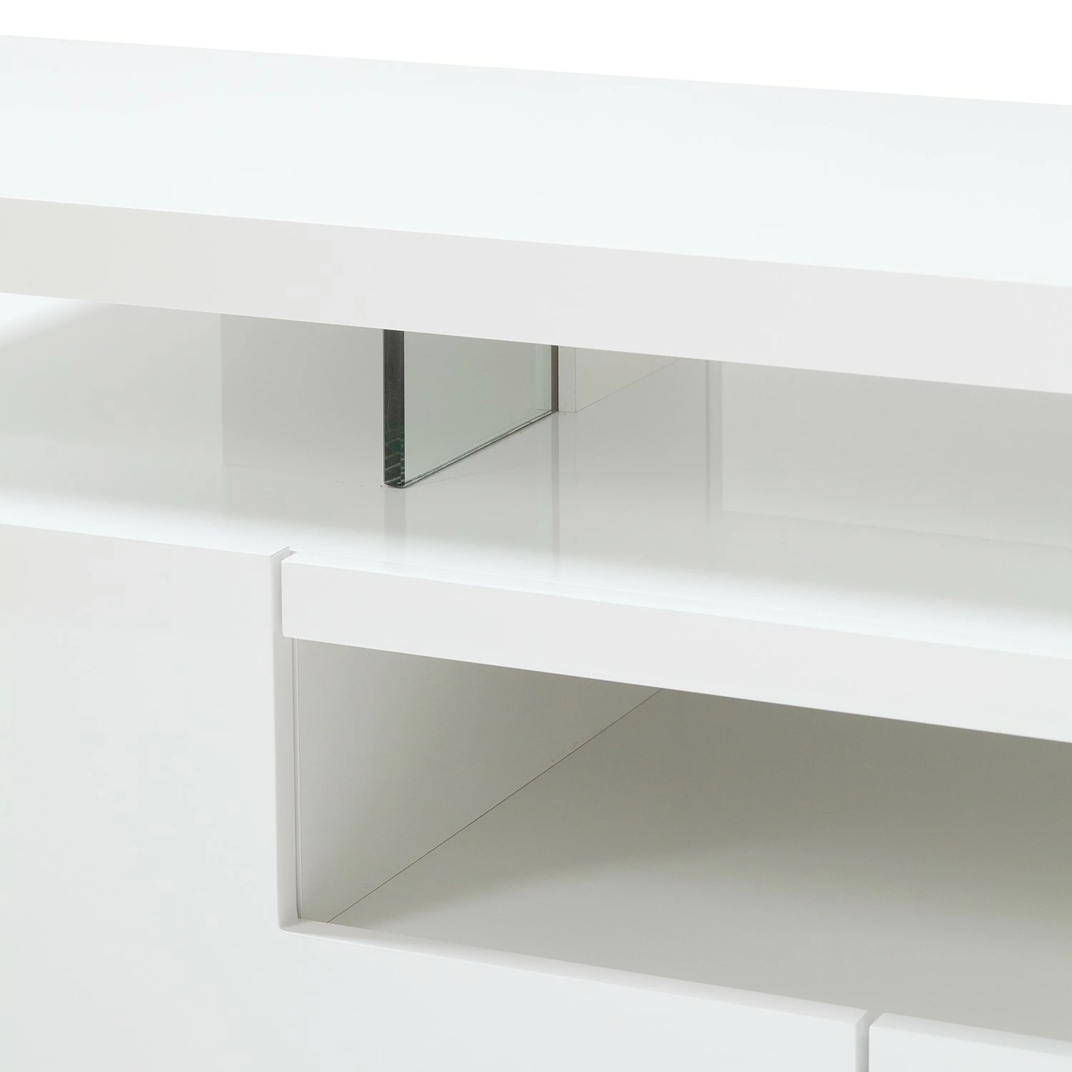 Loftscape TV-Lowboard Lisby - Inkl. Beleuchtung - Hochglanz Weiß 16 Loftscape TV-Lowboard Lisby - Inkl. Beleuchtung - Hochglanz Weiß – Bild 16