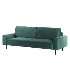 Norrwood Schlafsofa Tapio I - Samt - Samt Ravi: Petrol