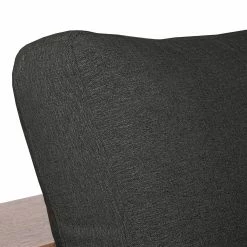Loftscape Ecksofa Woodway I - Webstoff - Schwarz - Ottomane davorstehend rechts - Tablett -WOHNZIMMERMÖBEL Verkäufe 1000192949 191204 13432201322 DETAILS P000000001000192949