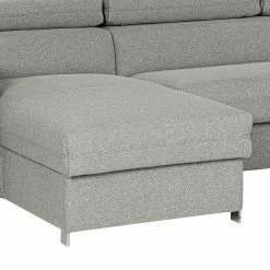 Loftscape Ecksofa Wissant I - Antiklederlook - Webstoff Confia: Hellgrau -WOHNZIMMERMÖBEL Verkäufe 1000193003 191204 13435301976 DETAILS P000000001000193003