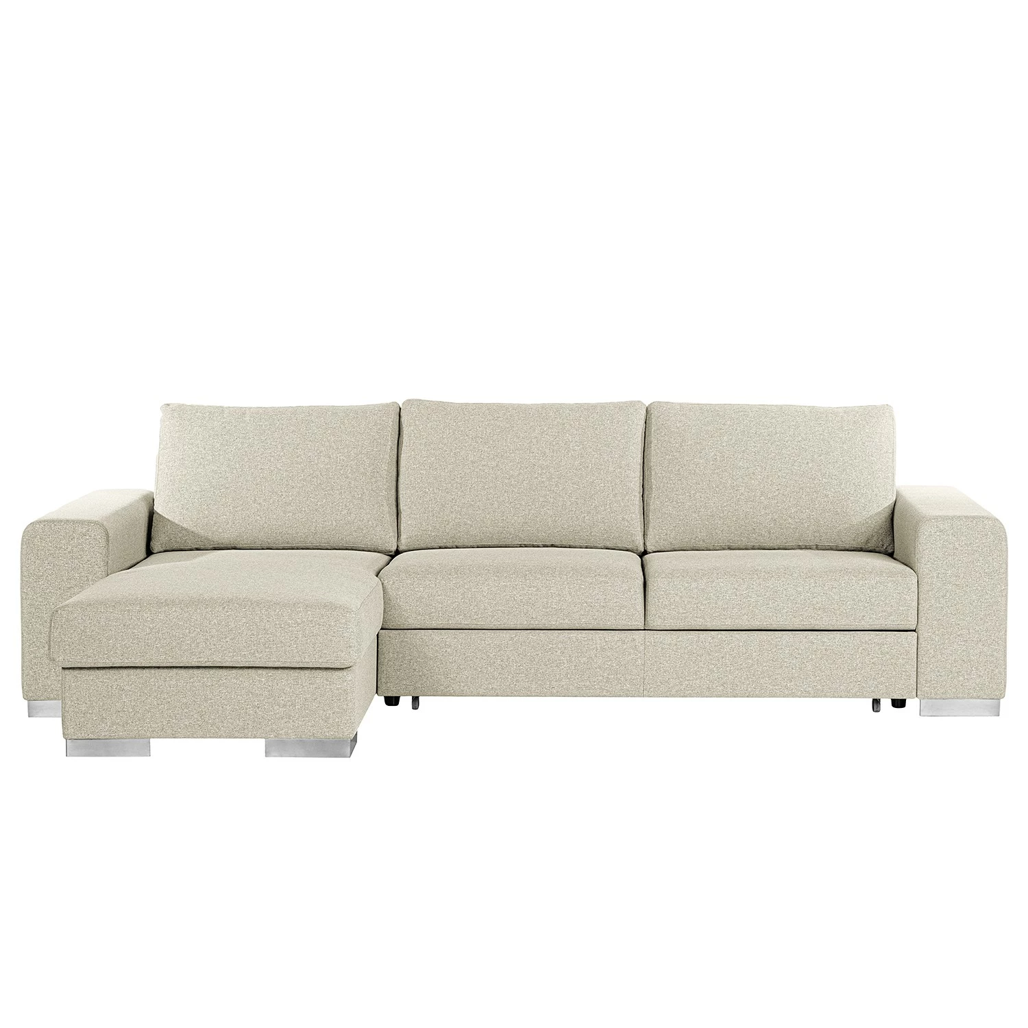 Loftscape Ecksofa Vassy - Webstoff - Creme - Longchair davorstehend links - Kein Zubehör inklusive 4 Loftscape Ecksofa Vassy - Webstoff - Creme - Longchair davorstehend links - Kein Zubehör inklusive – Bild 4