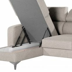 Loftscape Ecksofa Nonza I - Webstoff - Kaschmir - Longchair davorstehend links -WOHNZIMMERMÖBEL Verkäufe 1000193074 220215 130 DETAILS P000000001000193074