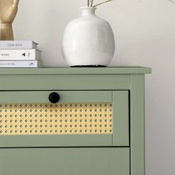 Maison Belfort Sideboard Belleria - Kiefer massiv / Wiener Geflecht - Hellolivgrün 22 Maison Belfort Sideboard Belleria - Kiefer massiv / Wiener Geflecht - Hellolivgrün -WOHNZIMMERMÖBEL Verkäufe 1000193120 200831 12222700013 DETAILS P000000001000193120