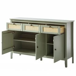 Maison Belfort Sideboard Belleria - Kiefer massiv / Wiener Geflecht - Hellolivgrün 19 Maison Belfort Sideboard Belleria - Kiefer massiv / Wiener Geflecht - Hellolivgrün -WOHNZIMMERMÖBEL Verkäufe 1000193120 200930 16091200004 DETAILS P000000001000193120