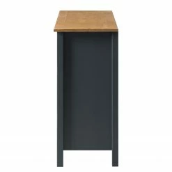 Maison Belfort Sideboard Rivery - Kiefer massiv - Anthrazit -WOHNZIMMERMÖBEL Verkäufe 1000193132 200220 14361000004 DETAILS P000000001000193132