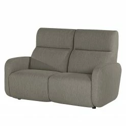 Loftscape Sofa Mezin I (2-Sitzer) - Samt - Webstoff Meara: Grau
