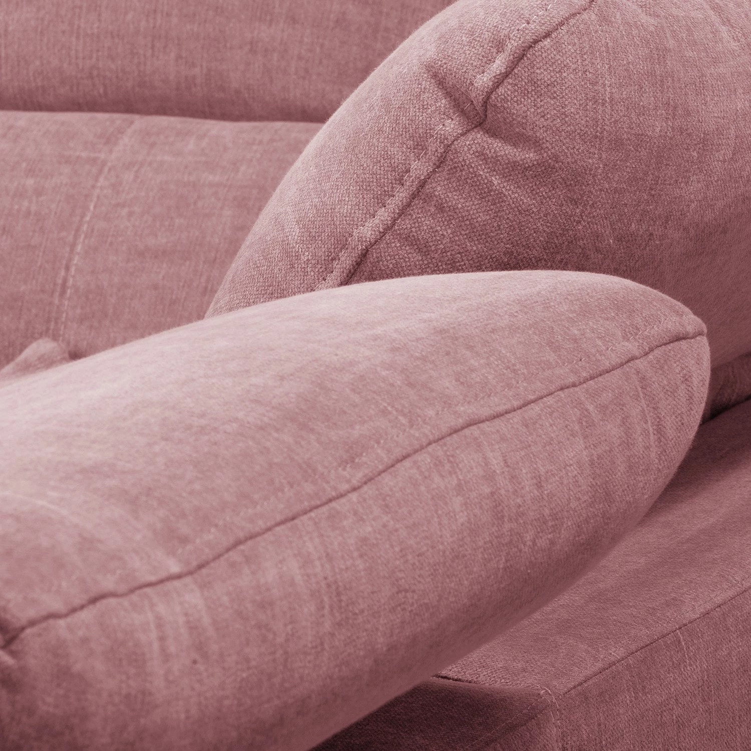 Fredriks Ecksofa Raisio - Webstoff - Mauve - Ottomane davorstehend rechts 9 Fredriks Ecksofa Raisio - Webstoff - Mauve - Ottomane davorstehend rechts – Bild 9