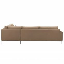 Fredriks Ecksofa Luosto - Flachgewebe - Cappuccino - Ottomane davorstehend rechts -WOHNZIMMERMÖBEL Verkäufe 1000194193 191216 16244000696 DETAILS P000000001000194193