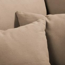 Fredriks Ecksofa Luosto - Flachgewebe - Cappuccino - Ottomane davorstehend rechts -WOHNZIMMERMÖBEL Verkäufe 1000194193 191216 16244000701 DETAILS P000000001000194193