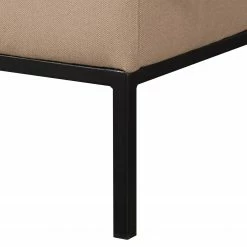 Fredriks Ecksofa Luosto - Flachgewebe - Cappuccino - Ottomane davorstehend rechts -WOHNZIMMERMÖBEL Verkäufe 1000194193 191216 16244000703 DETAILS P000000001000194193