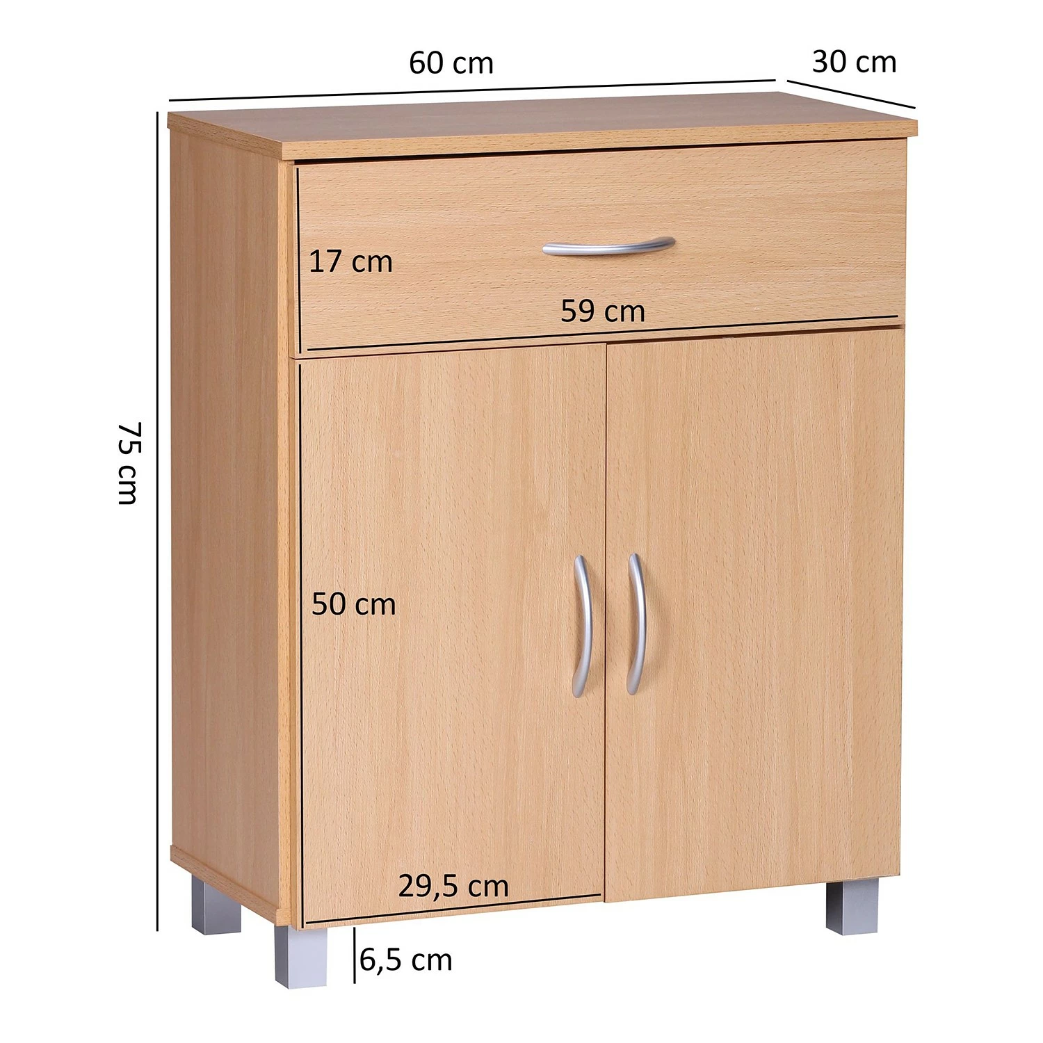 Mooved Kommode Colona II - Buche Dekor 5 Mooved Kommode Colona II - Buche Dekor – Bild 5