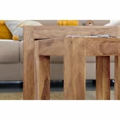 Naturoo Beistelltisch-Set Woodfin (3er-Set) - Akazie massiv 8 Naturoo Beistelltisch-Set Woodfin (3er-Set) - Akazie massiv -WOHNZIMMERMÖBEL Verkäufe 1000194211 200108 10050200051 DETAILS P000000001000194211