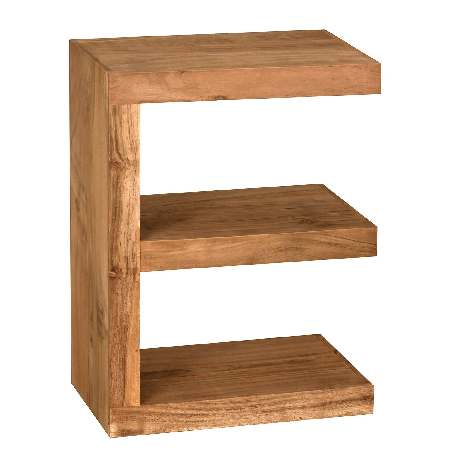 Naturoo Beistelltisch Woodfin II - Akazie massiv 1 Naturoo Beistelltisch Woodfin II - Akazie massiv