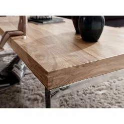 Naturoo Couchtisch Tolono - Akazie massiv / Edelstahl - Akazie / Chrom 9 Naturoo Couchtisch Tolono - Akazie massiv / Edelstahl - Akazie / Chrom -WOHNZIMMERMÖBEL Verkäufe 1000194222 200108 10051200133 DETAILS P000000001000194222