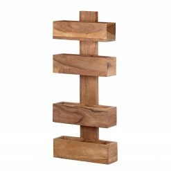 Naturoo Zeitungsständer Woodfin I - Akazie massiv