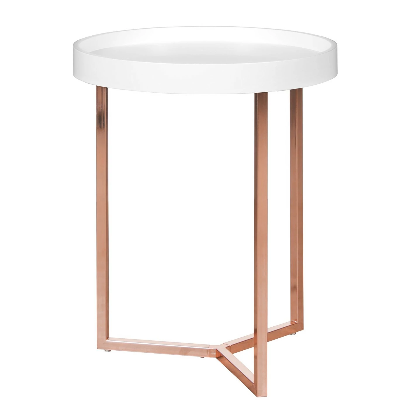 Jack & Alice Beistelltisch Brookford - Weiß 1 Jack & Alice Beistelltisch Brookford - Weiß