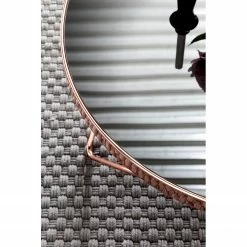 Jack & Alice Couchtisch Morgan - Glas / Metall - Schwarz / Kupfer -WOHNZIMMERMÖBEL Verkäufe 1000194257 200108 10054100339 DETAILS P000000001000194257