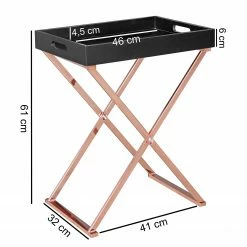 Norrwood Beistelltisch Kemp - Schwarz / Kupfer -WOHNZIMMERMÖBEL Verkäufe 1000194262 200108 10054600374 SKETCH DETAILS P000000001000194262 sketch