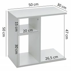 Mooved Beistelltisch Drangan - Weiß -WOHNZIMMERMÖBEL Verkäufe 1000194266 200108 10054900398 SKETCH DETAILS P000000001000194266 sketch