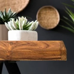 Red Living Beistelltisch Ardee I - Sheesham massiv / Metall - Sheesham / Schwarz -WOHNZIMMERMÖBEL Verkäufe 1000194287 200108 10060500504 DETAILS P000000001000194287