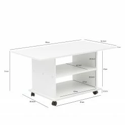 Mooved Couchtisch Beal II - Weiß -WOHNZIMMERMÖBEL Verkäufe 1000194289 200108 10060700519 SKETCH DETAILS P000000001000194289 sketch