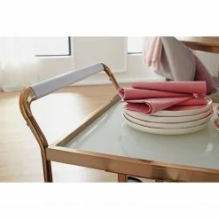 Jack & Alice Servierwagen Recess - Glas / Metall - Gold -WOHNZIMMERMÖBEL Verkäufe 1000194315 200108 10063100689 DETAILS P000000001000194315