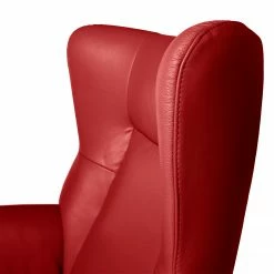 Fredriks Relaxsessel Salla - Samt - Echtleder Daleb: Rot -WOHNZIMMERMÖBEL Verkäufe 1000194329 210323 20161600053 DETAILS P000000001000194329