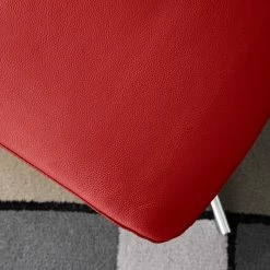 Fredriks Relaxsessel Salla - Samt - Echtleder Daleb: Rot -WOHNZIMMERMÖBEL Verkäufe 1000194329 210520 15464500035 DETAILS P000000001000194329