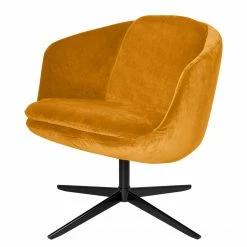 Mørteens Sessel Monsac II - Samt - Safrangelb