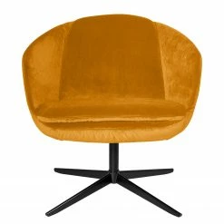 Mørteens Sessel Monsac II - Samt - Safrangelb -WOHNZIMMERMÖBEL Verkäufe 1000194387 191209 15555700580 DETAILS P000000001000194387