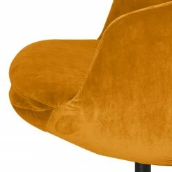 Mørteens Sessel Monsac II - Samt - Safrangelb -WOHNZIMMERMÖBEL Verkäufe 1000194387 191209 15555700585 DETAILS P000000001000194387