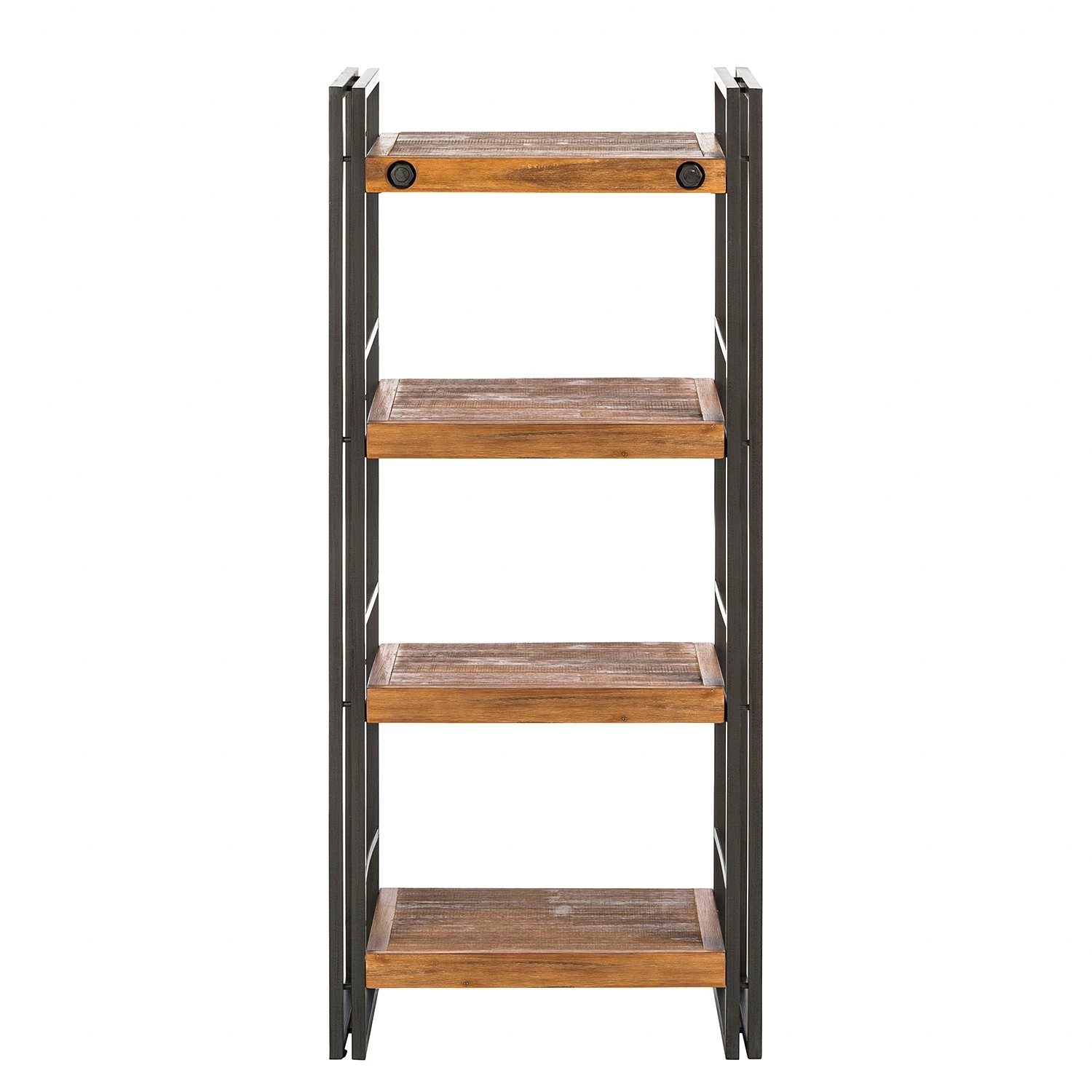 Ars manufacti Wohnwand Manchester II (4-teilig) - Akazie massiv / Metall - Akazie / Anthrazit 7 Ars manufacti Wohnwand Manchester II (4-teilig) - Akazie massiv / Metall - Akazie / Anthrazit – Bild 7