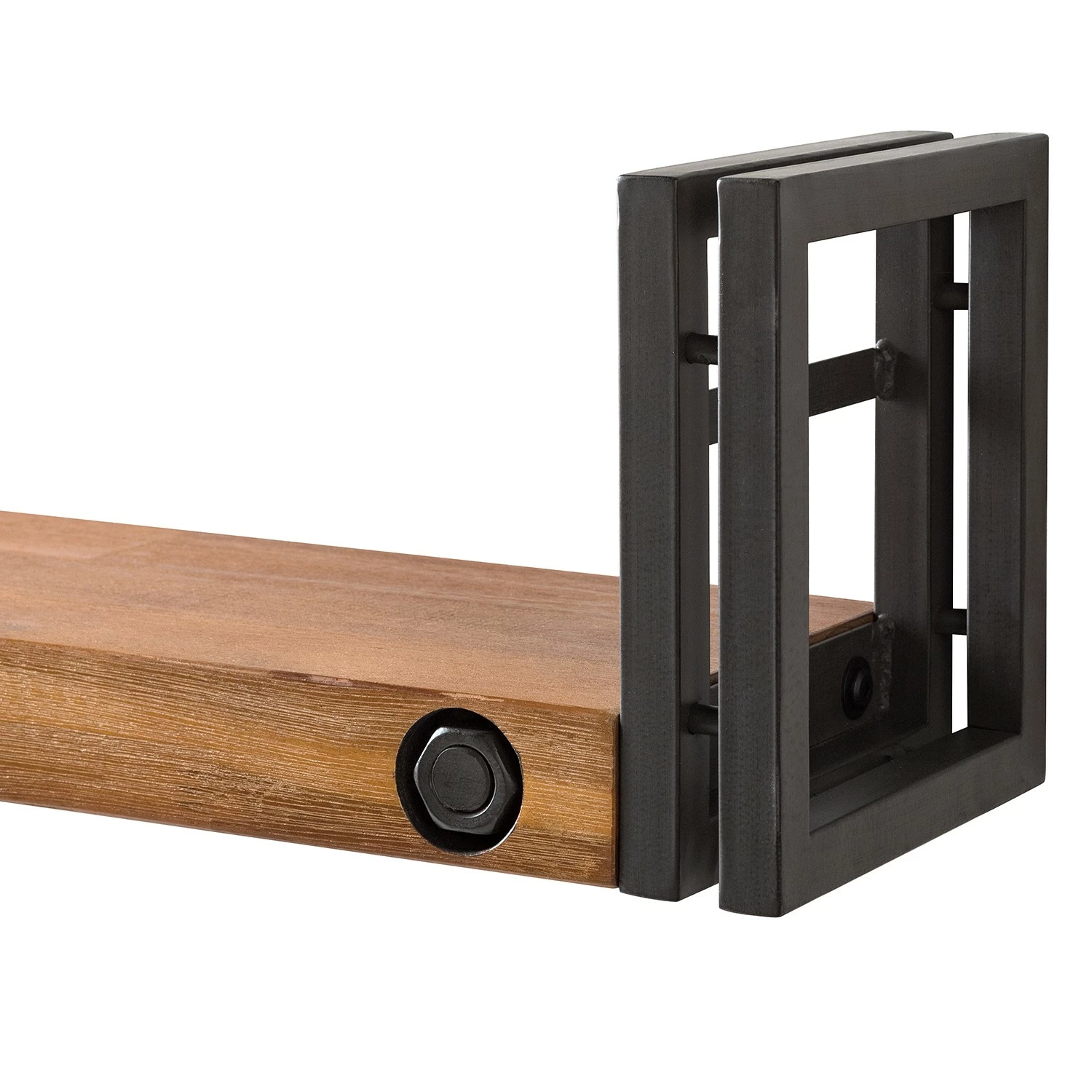 Ars manufacti Wohnwand Manchester II (4-teilig) - Akazie massiv / Metall - Akazie / Anthrazit 24 Ars manufacti Wohnwand Manchester II (4-teilig) - Akazie massiv / Metall - Akazie / Anthrazit – Bild 24