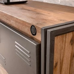 Ars manufacti Wohnwand Manchester II (4-teilig) - Akazie massiv / Metall - Akazie / Anthrazit 42 Ars manufacti Wohnwand Manchester II (4-teilig) - Akazie massiv / Metall - Akazie / Anthrazit -WOHNZIMMERMÖBEL Verkäufe 1000196081 200430 15160100027 DETAILS P000000001000196081