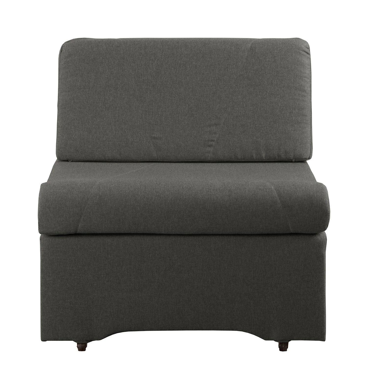 Fredriks Schlafsessel Disley II - Webstoff - Grau - Ohne Armlehnen 3 Fredriks Schlafsessel Disley II - Webstoff - Grau - Ohne Armlehnen – Bild 3
