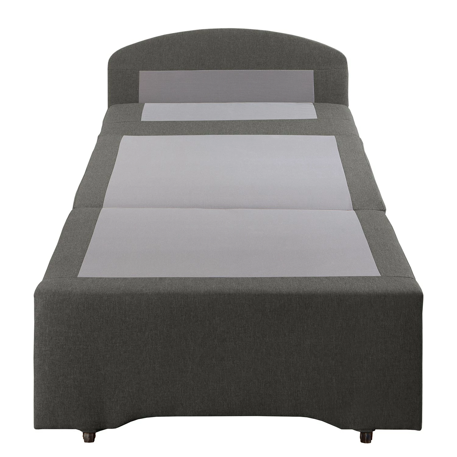 Fredriks Schlafsessel Disley II - Webstoff - Grau - Ohne Armlehnen 4 Fredriks Schlafsessel Disley II - Webstoff - Grau - Ohne Armlehnen – Bild 4