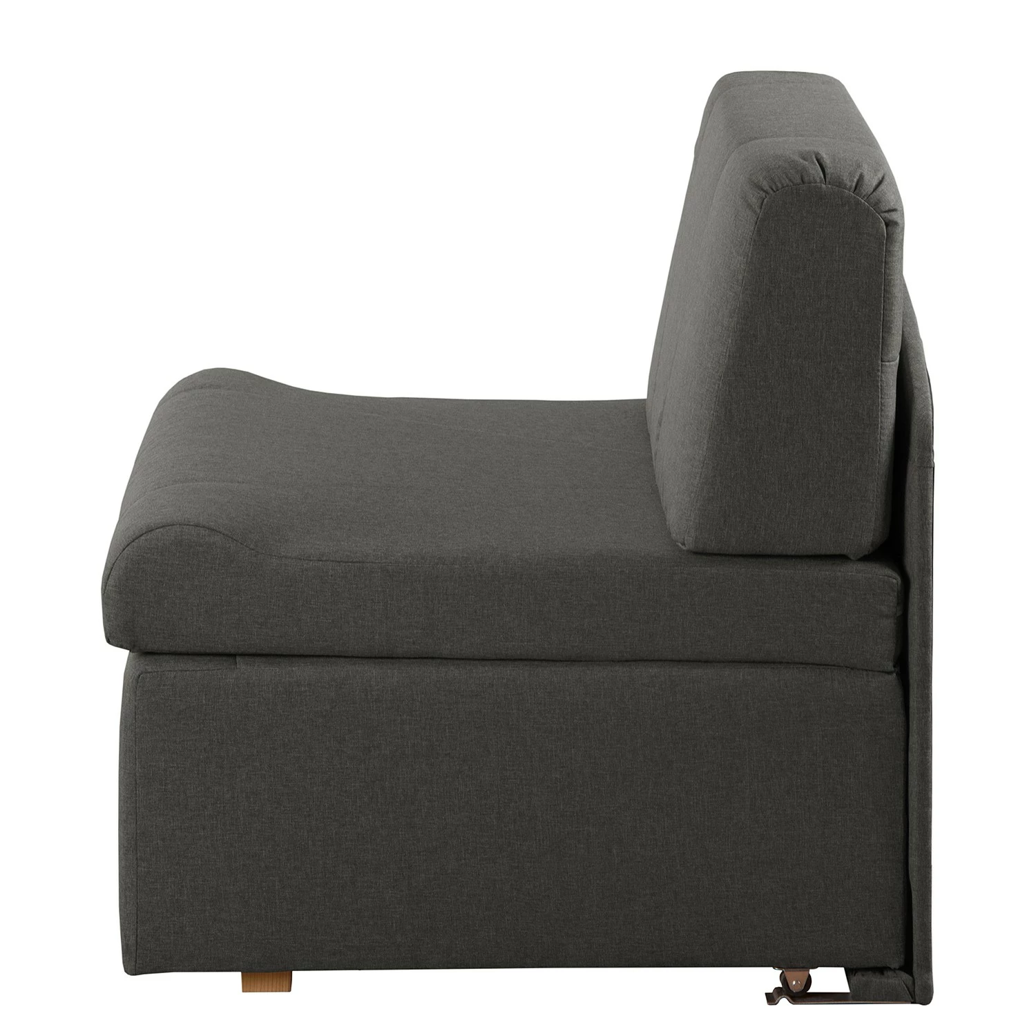 Fredriks Schlafsessel Disley II - Webstoff - Grau - Ohne Armlehnen 5 Fredriks Schlafsessel Disley II - Webstoff - Grau - Ohne Armlehnen – Bild 5