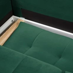 Fredriks Schlafsofa Upwell II - Microfaser - Dunkelgrün -WOHNZIMMERMÖBEL Verkäufe 1000196302 200224 14483401182 DETAILS P000000001000196302