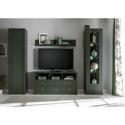 Ridgevalley Wandregal Beauville - Moosgrün - Breite: 130 cm -WOHNZIMMERMÖBEL Verkäufe 1000196318 191127 09002700011 MOOD DETAILS P000000001000196318 mood